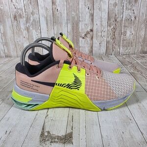 Nike React Metcon Turbo Women 6.5 Arctic Orange Volt Training Shoes DO9327-800